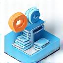 An icon representing a map and a pencil, for planning.